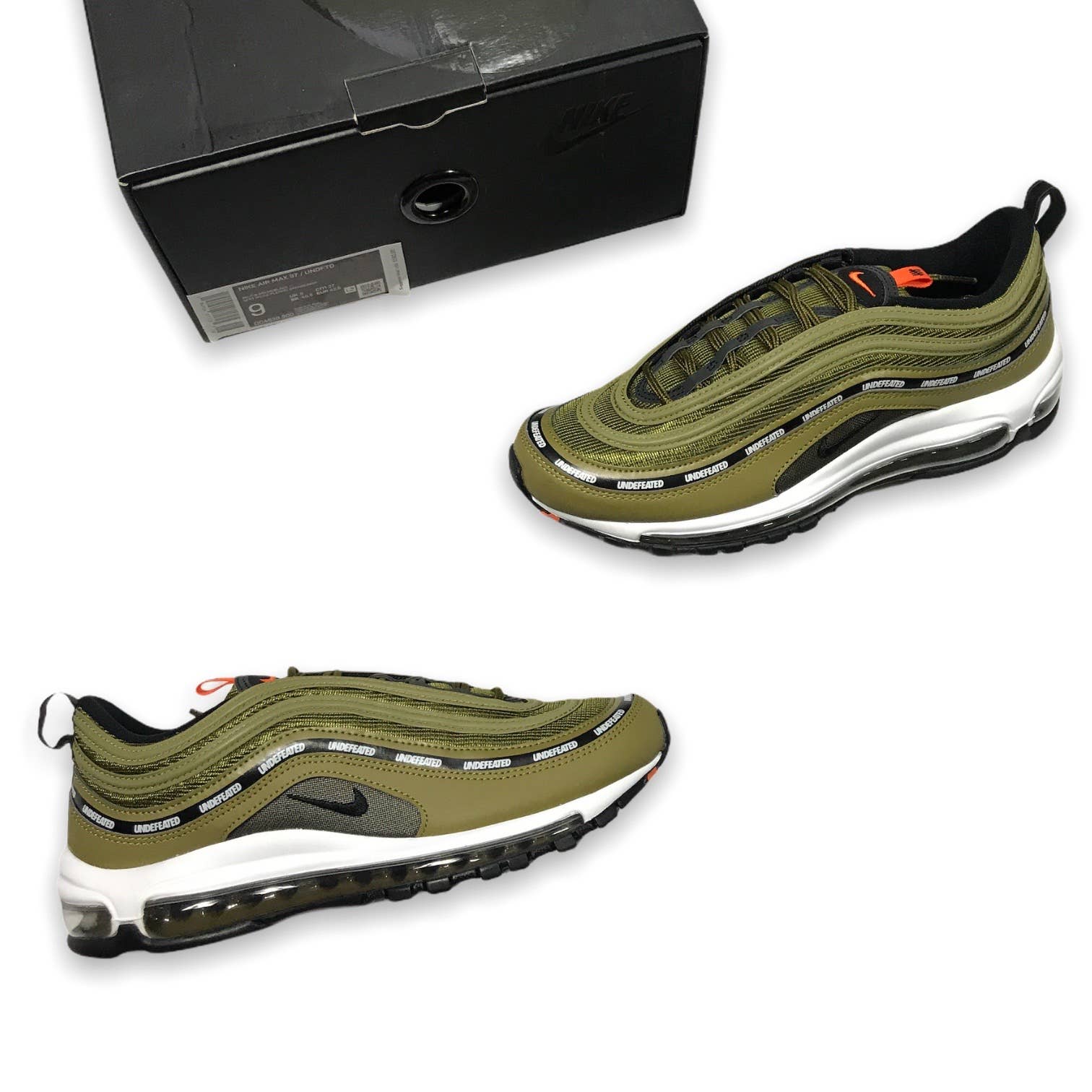 Ds Nike Air Max 97 Undftd 3m Militia Green
